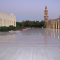نمای بيرونی مسجد سلطان قابوس